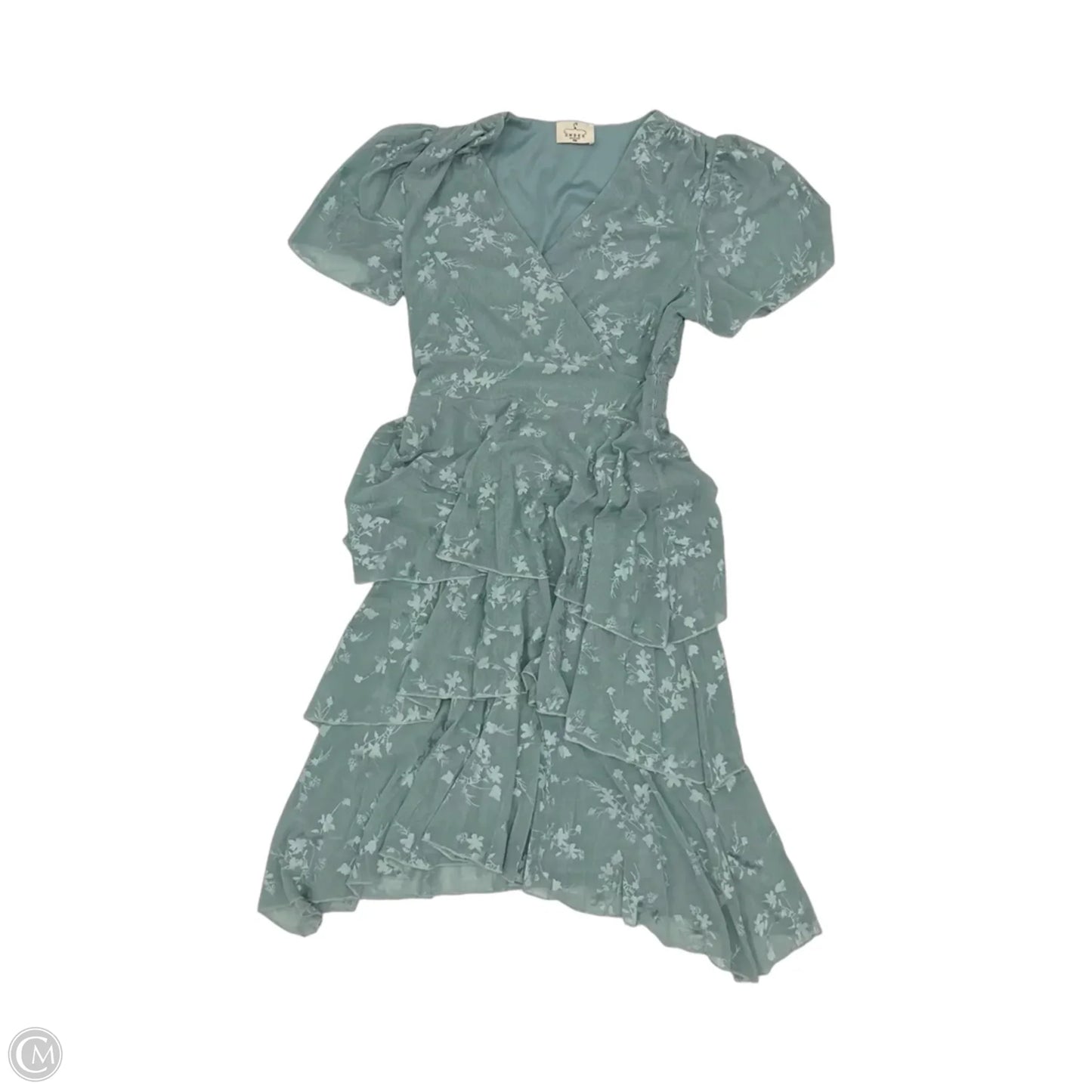 Dress Party Midi By Ember In Green, Size: Mp