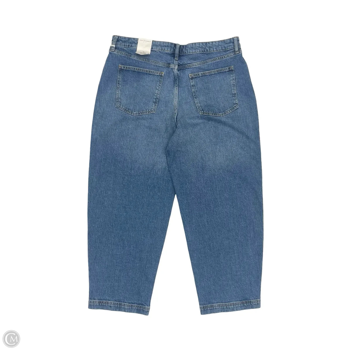 Jeans Wide Leg By Free Assembly In Blue Denim, Size: 16