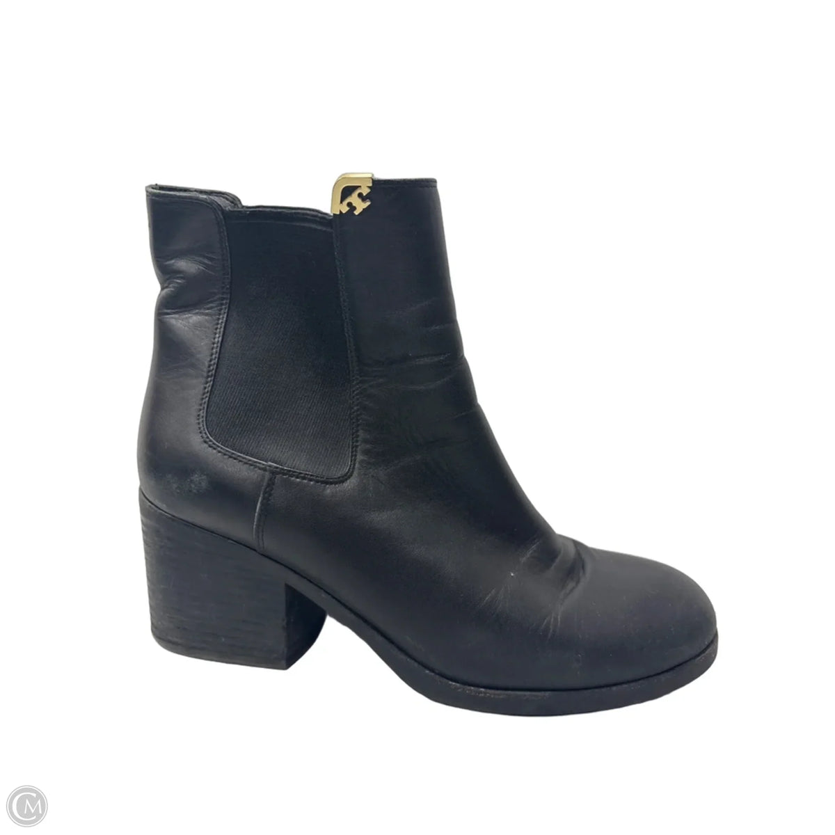 Boots Designer By Tory Burch In Black, Size: 10