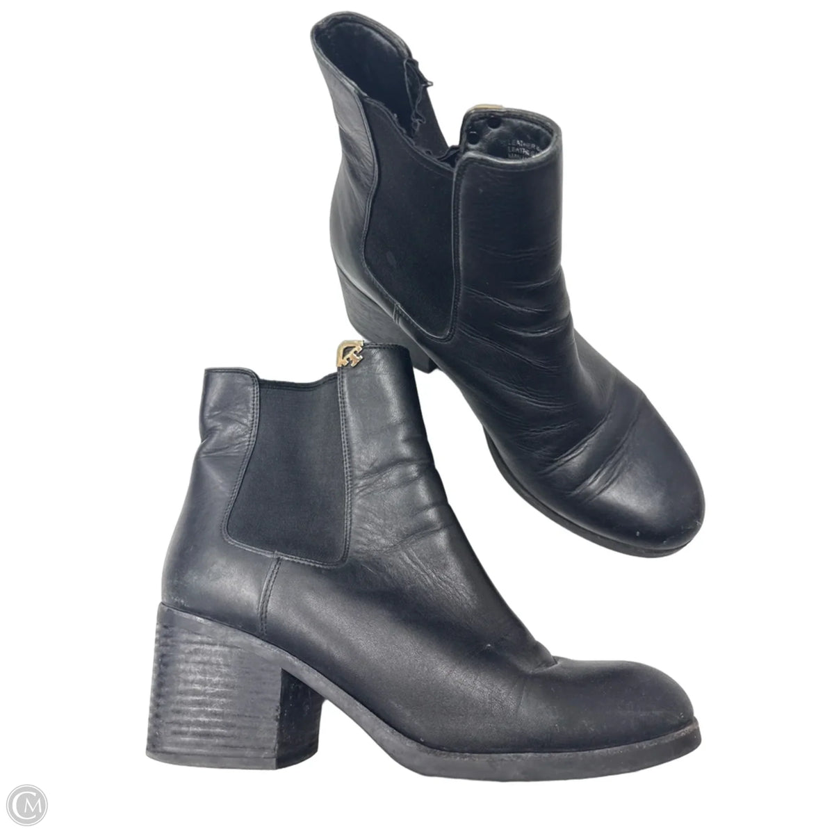 Boots Designer By Tory Burch In Black, Size: 10