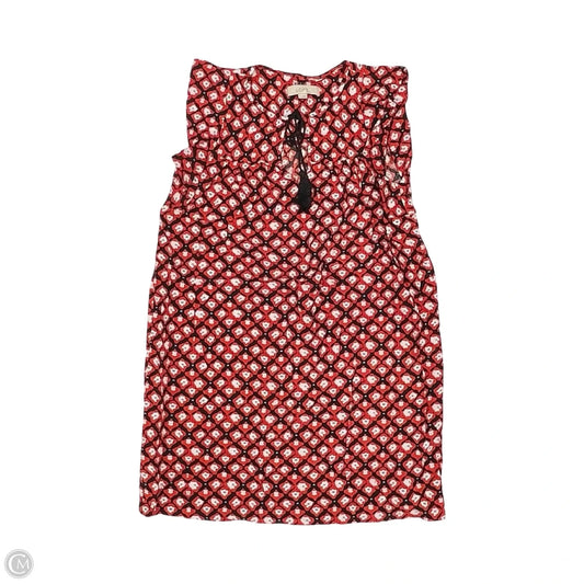Dress Casual Short By Loft In Red, Size: S