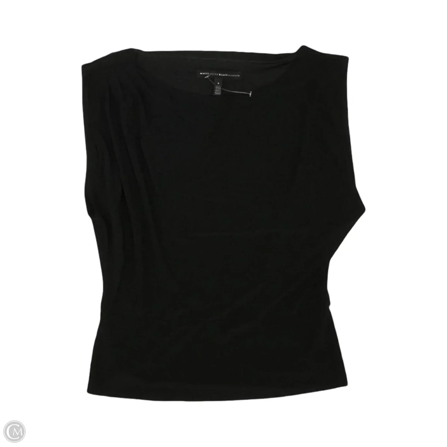 Blouse Sleeveless By White House Black Market In Black, Size: S