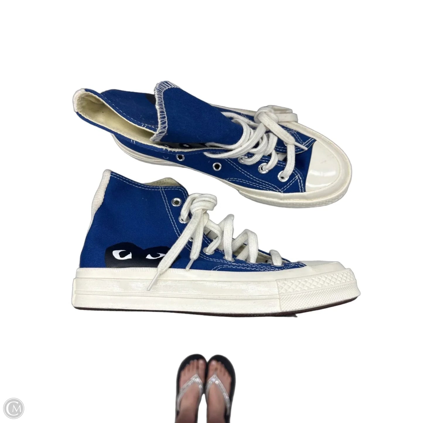 Shoes Sneakers By Converse In Blue, Size: 6