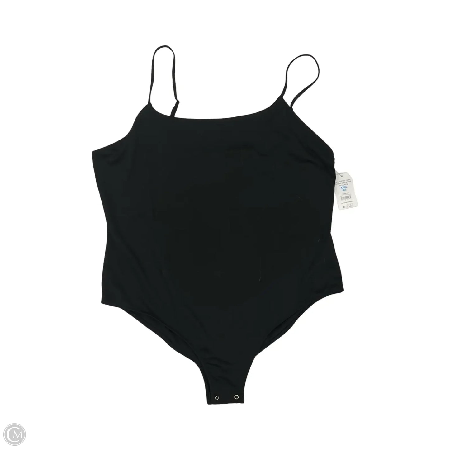 Bodysuit By Time And Tru In Black, Size: 3x