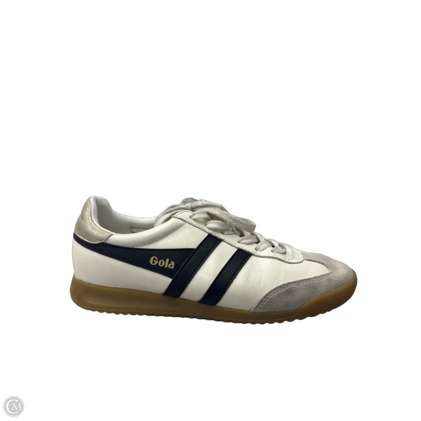 Shoes Sneakers By Gola In Black & White, Size: 9