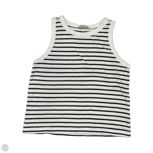 Tank Top By Loft In Black & White, Size: Xl