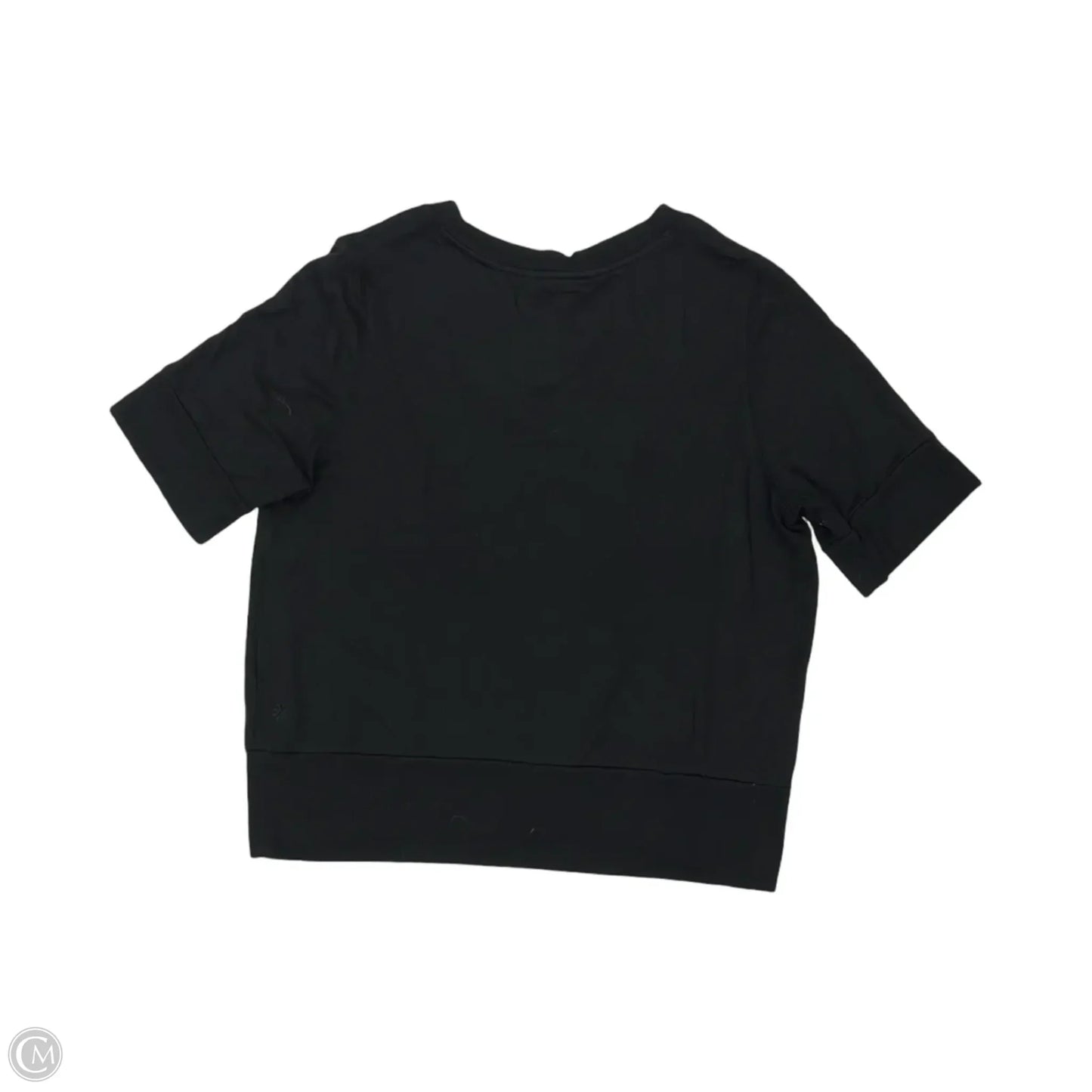 Top Short Sleeve By Athleta In Black, Size: Xl