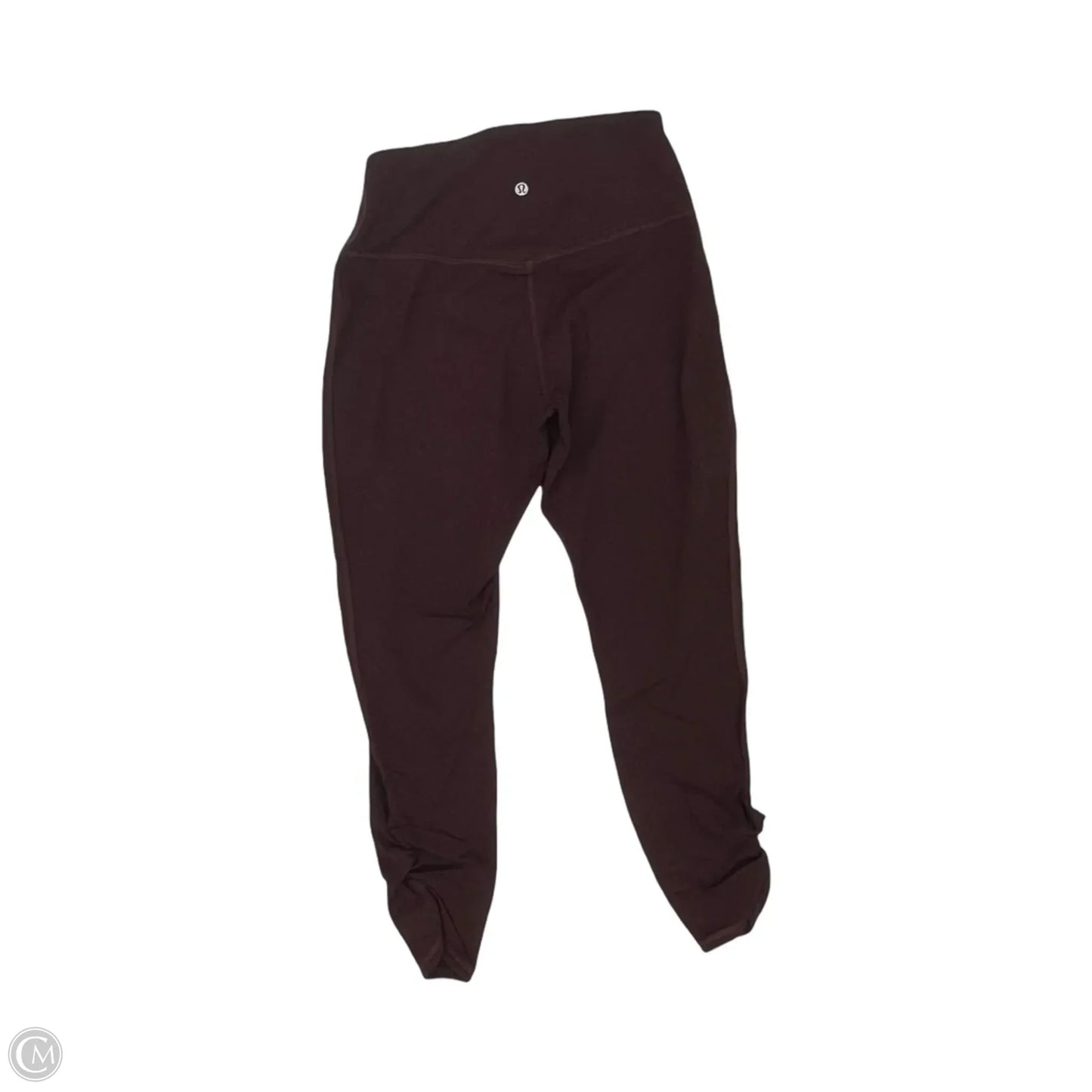 Athletic Leggings By Lululemon In Red, Size: M