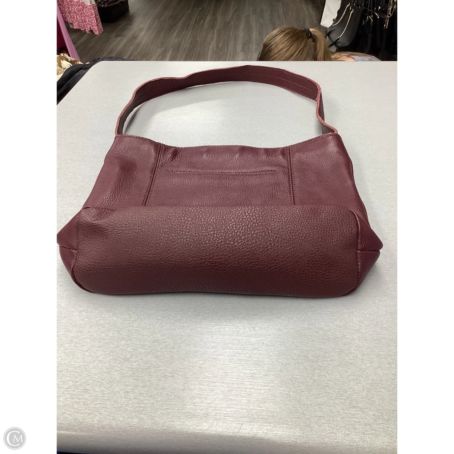 Handbag Leather By The Sak, Size: Small