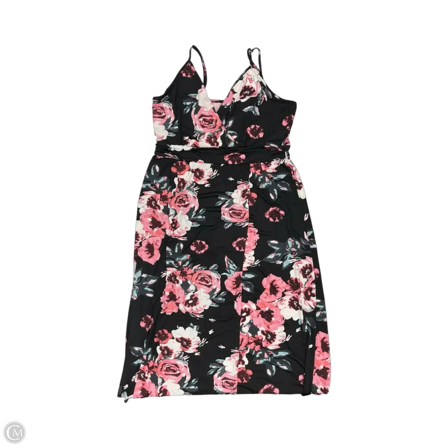 Dress Party Long By Cme In Floral Print, Size: Xxl