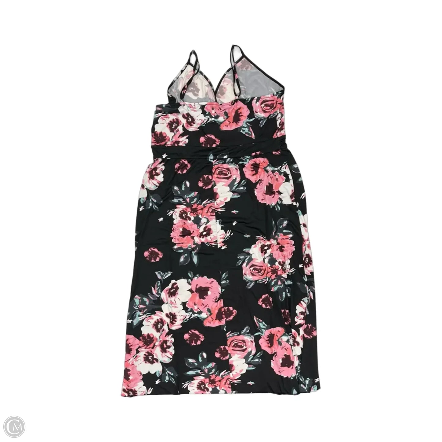 Dress Party Long By Cme In Floral Print, Size: Xxl