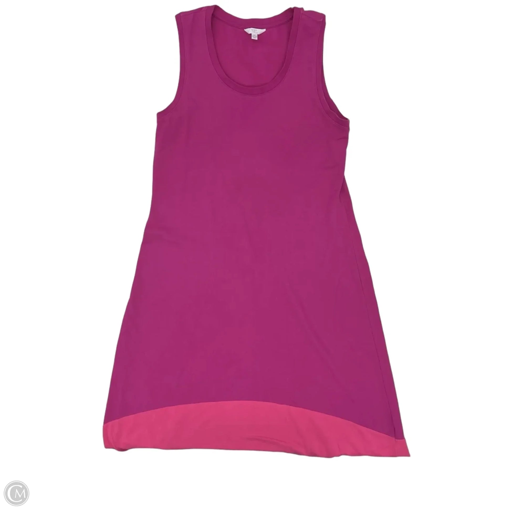 Dress Casual Maxi By Time And Tru In Pink, Size: Xl