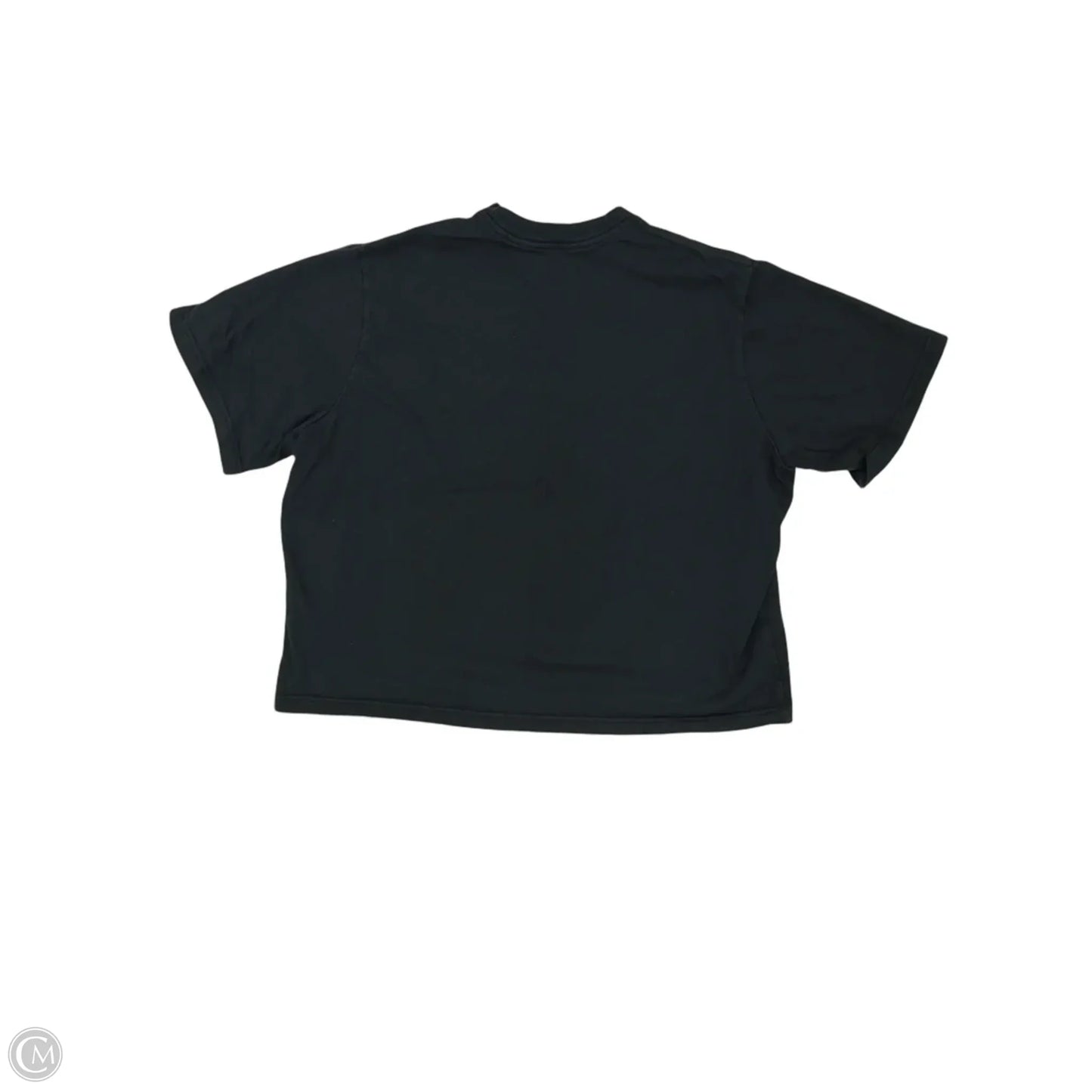 Athletic Top Short Sleeve By Nike In Black, Size: Xl