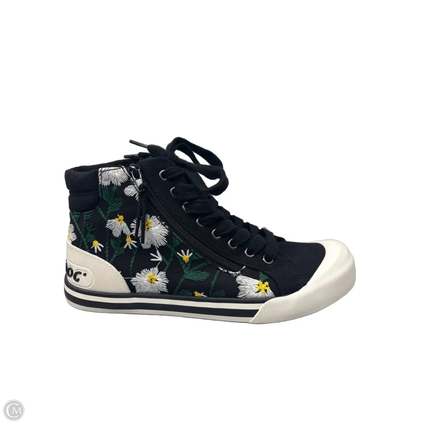 Shoes Sneakers By Rocket Dogs In Floral Print, Size: 9