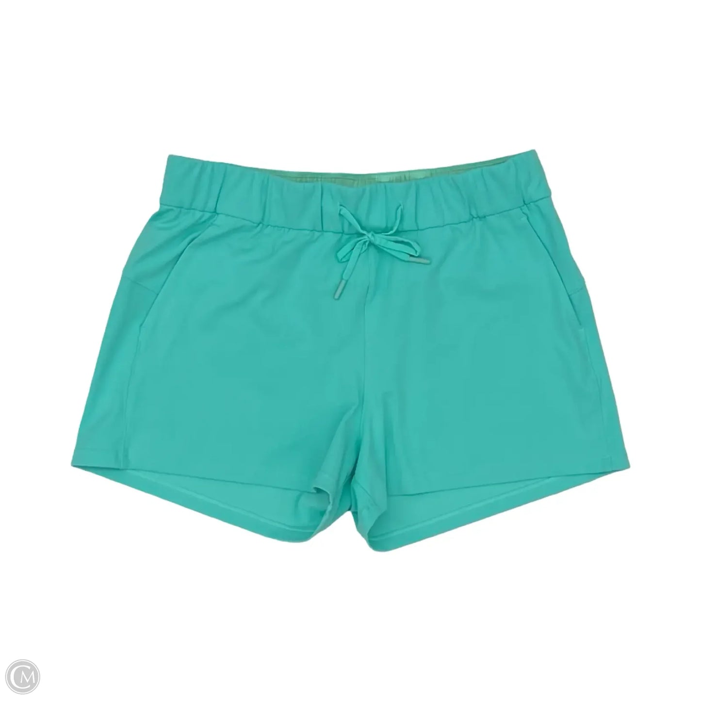 Athletic Shorts By Zyia In Blue, Size: L