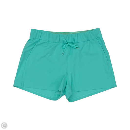 Athletic Shorts By Zyia In Blue, Size: L