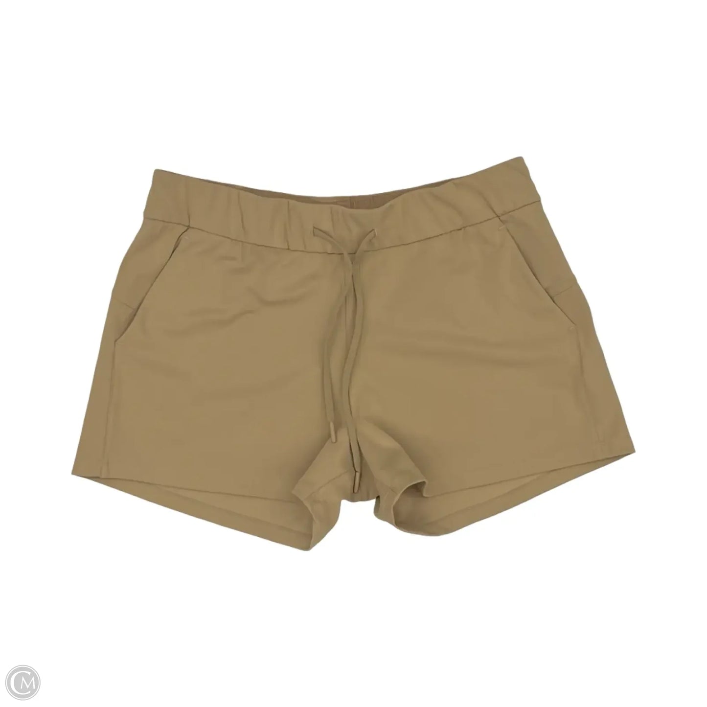 Athletic Shorts By Zyia In Tan, Size: L
