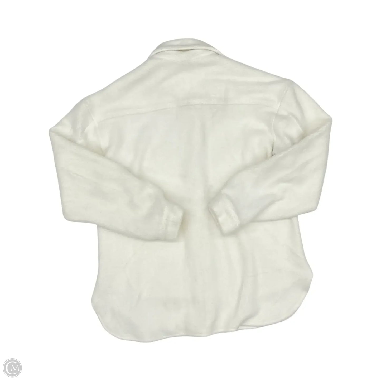 Jacket Faux Fur & Sherpa By Zyia In White, Size: Xl