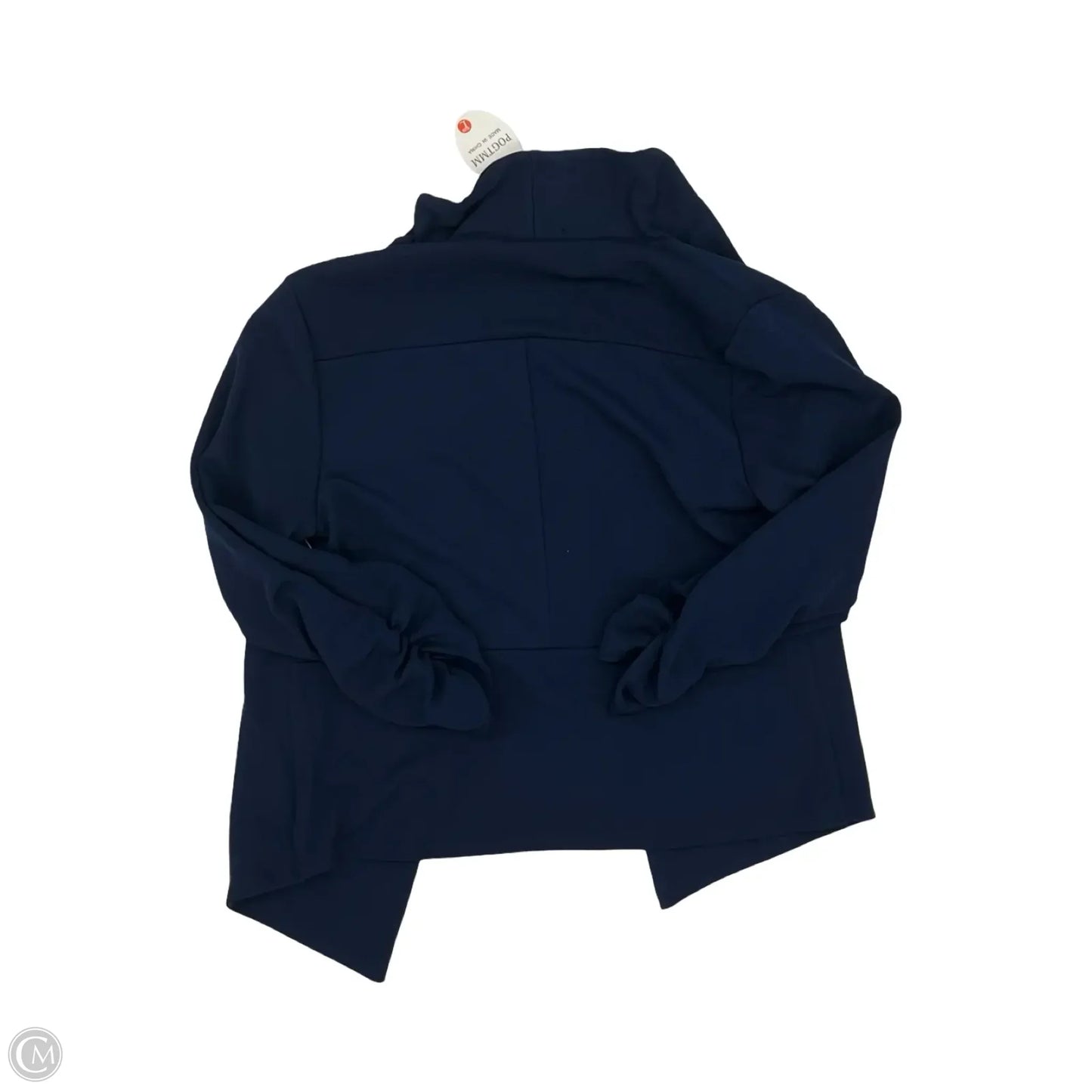 Blazer By Clothes Mentor In Blue, Size: L
