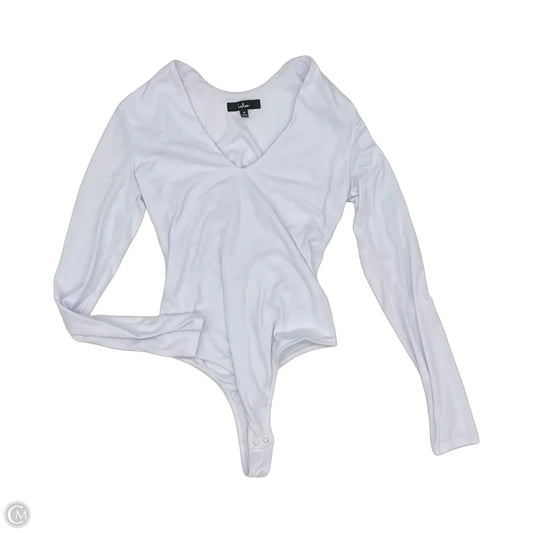Bodysuit By Lulus In Blue, Size: M