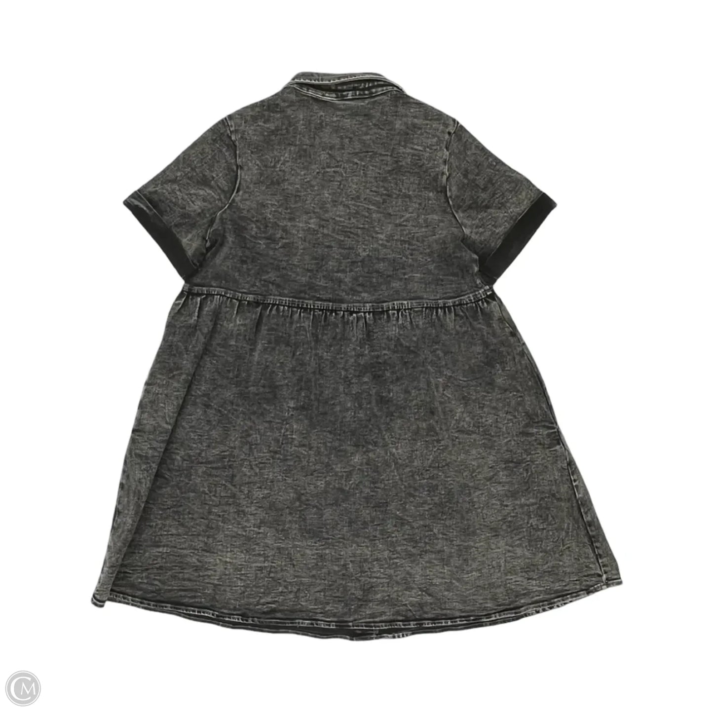 Dress Casual Short By Clothes Mentor In Black Denim, Size: M