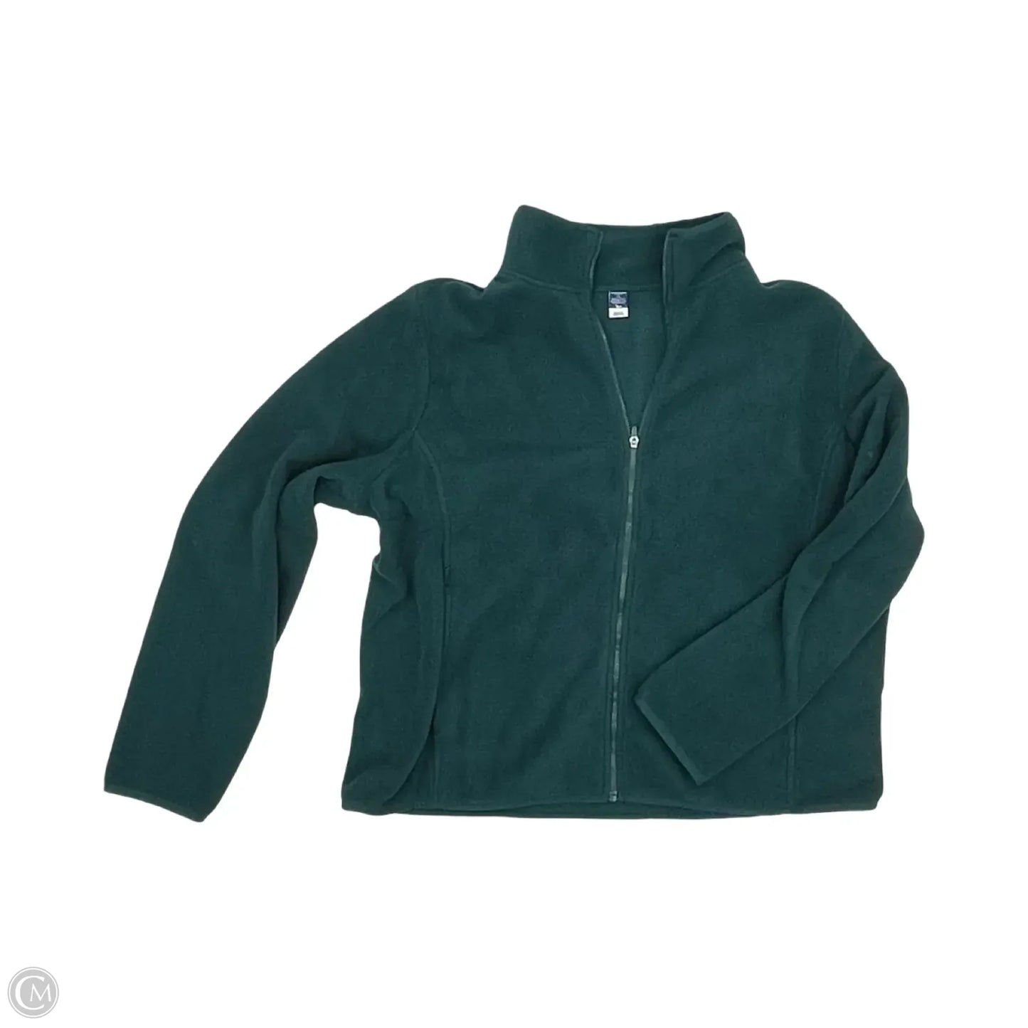 Jacket Fleece By Old Navy In Green, Size: Xl