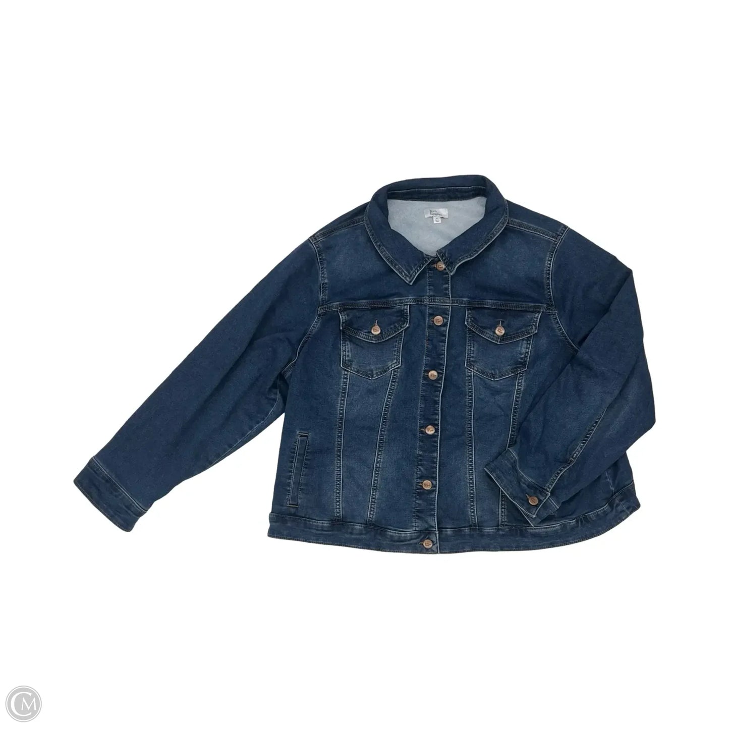 Jacket Denim By Ralph Lauren In Blue Denim, Size: Xl