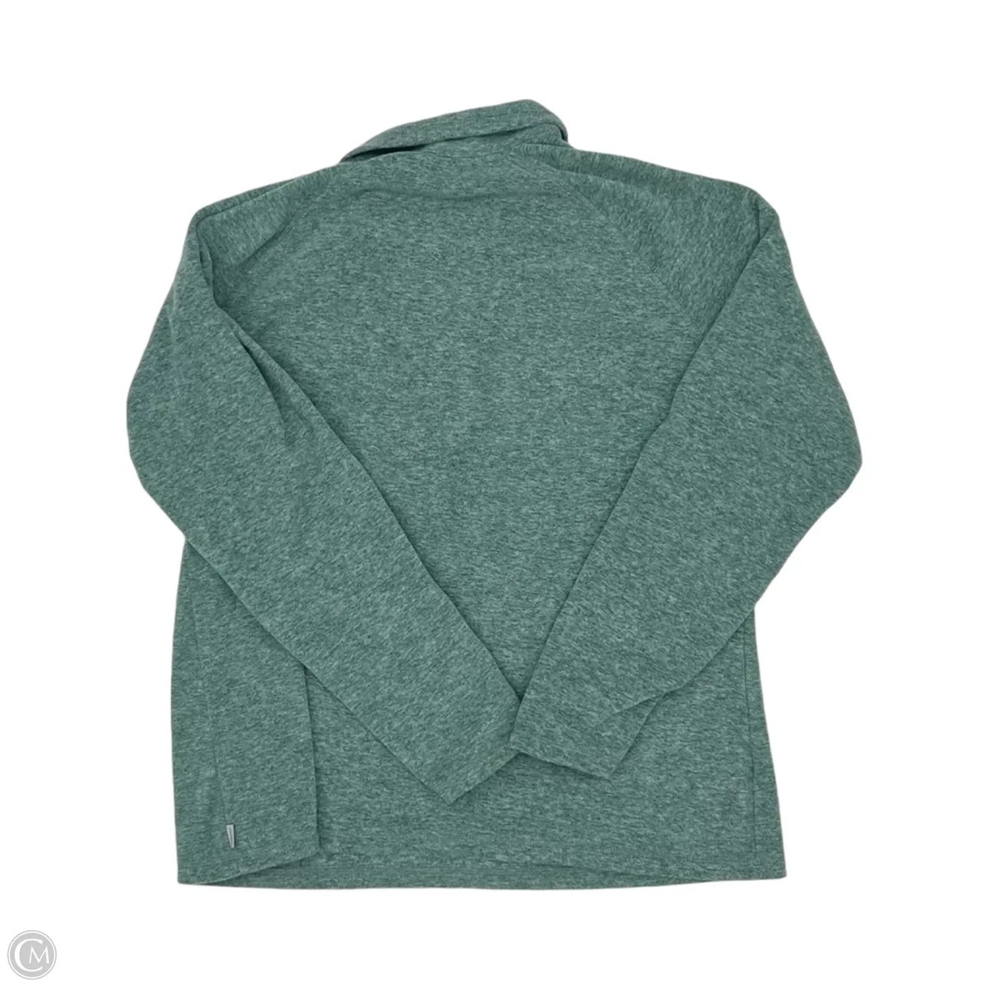 Jacket Fleece By Eddie Bauer In Green, Size: Xl