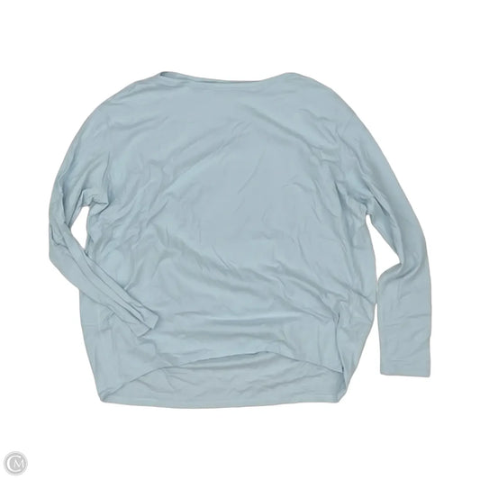 Athletic Top Long Sleeve Crewneck By Lululemon In Blue, Size: Xs