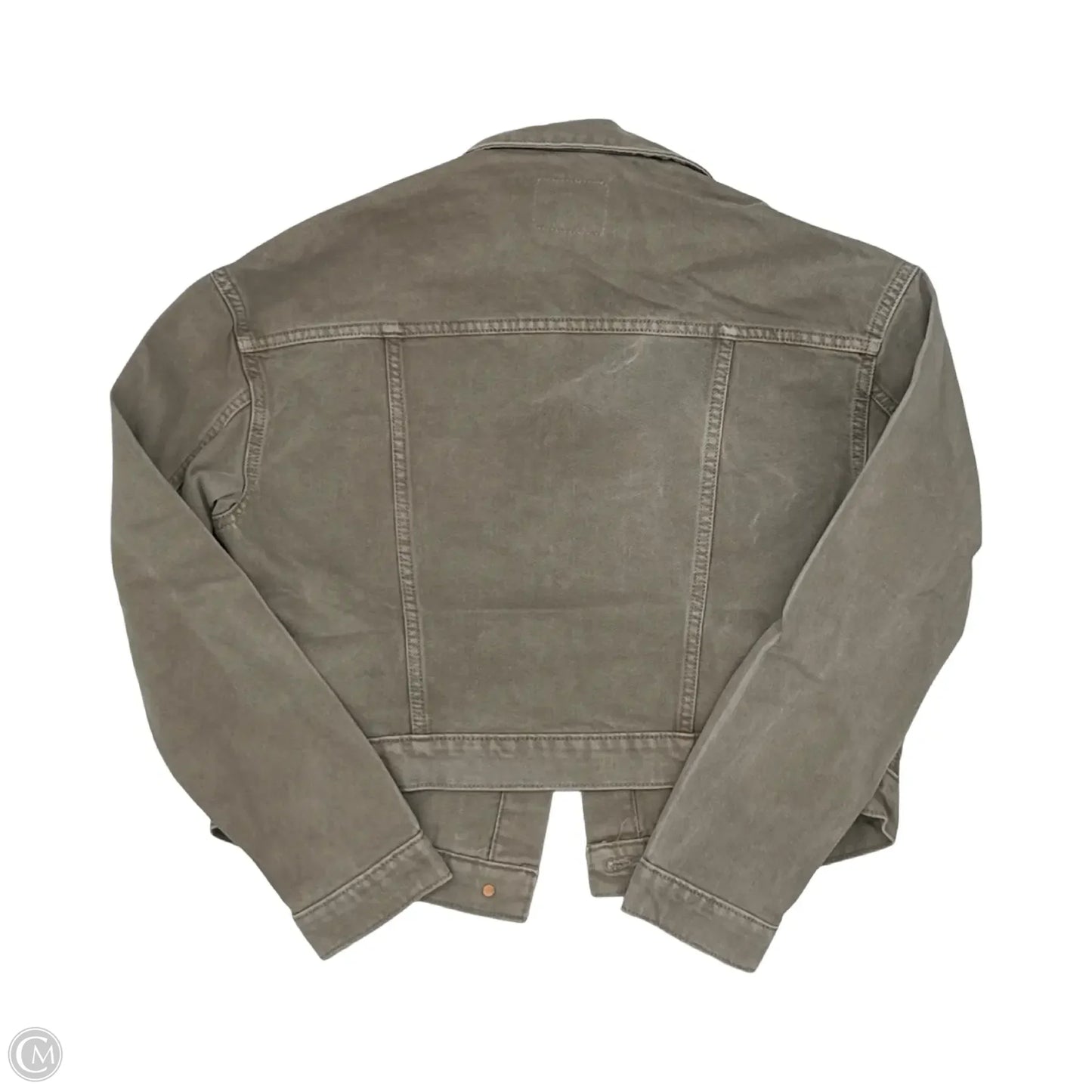 Jacket Denim By Old Navy In Grey Denim, Size: M