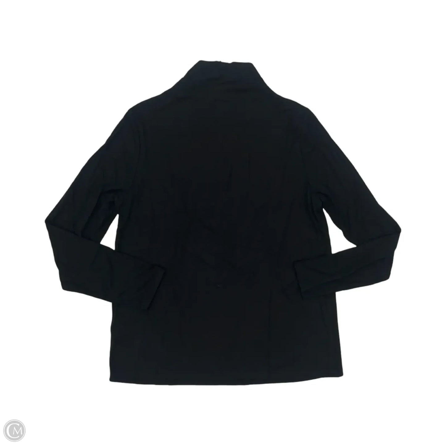 Top Long Sleeve By Liverpool In Black, Size: M