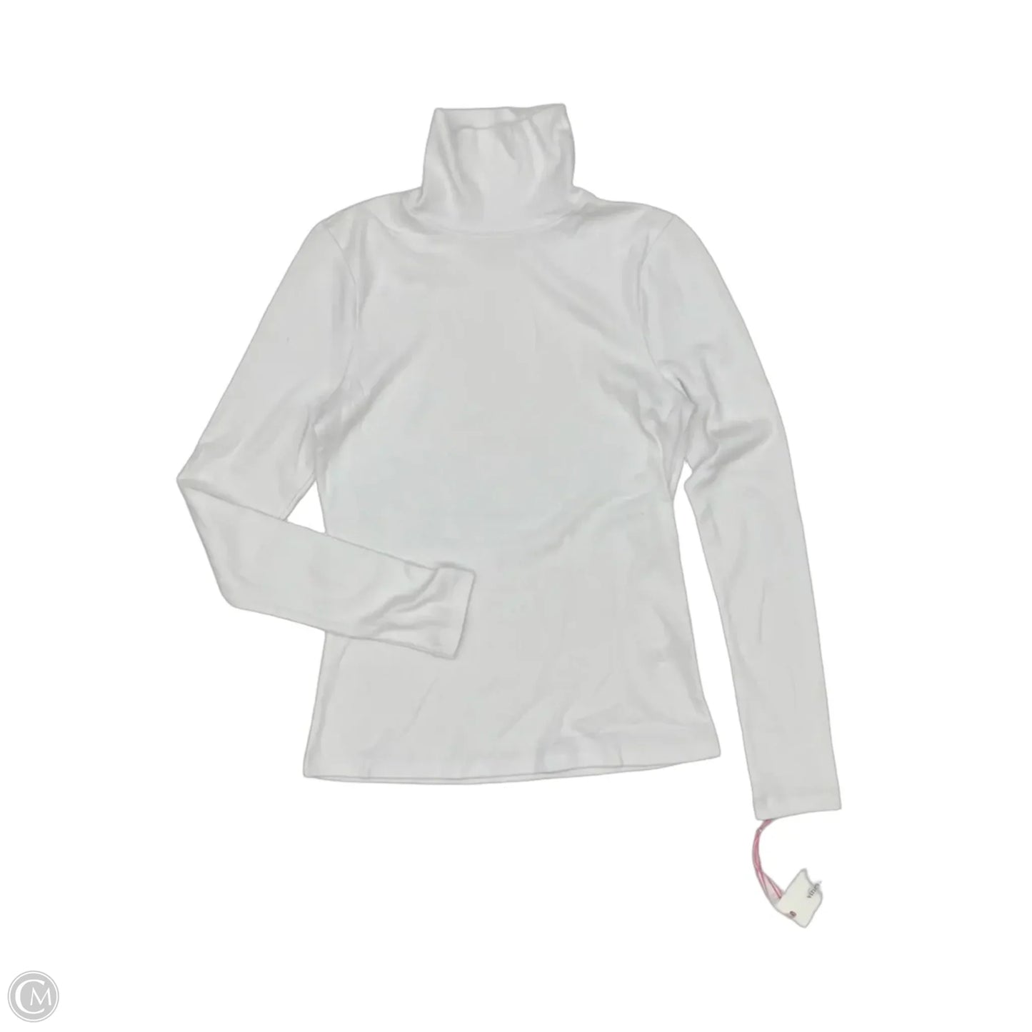 Top Long Sleeve Basic By Vineyard Vines In White, Size: M