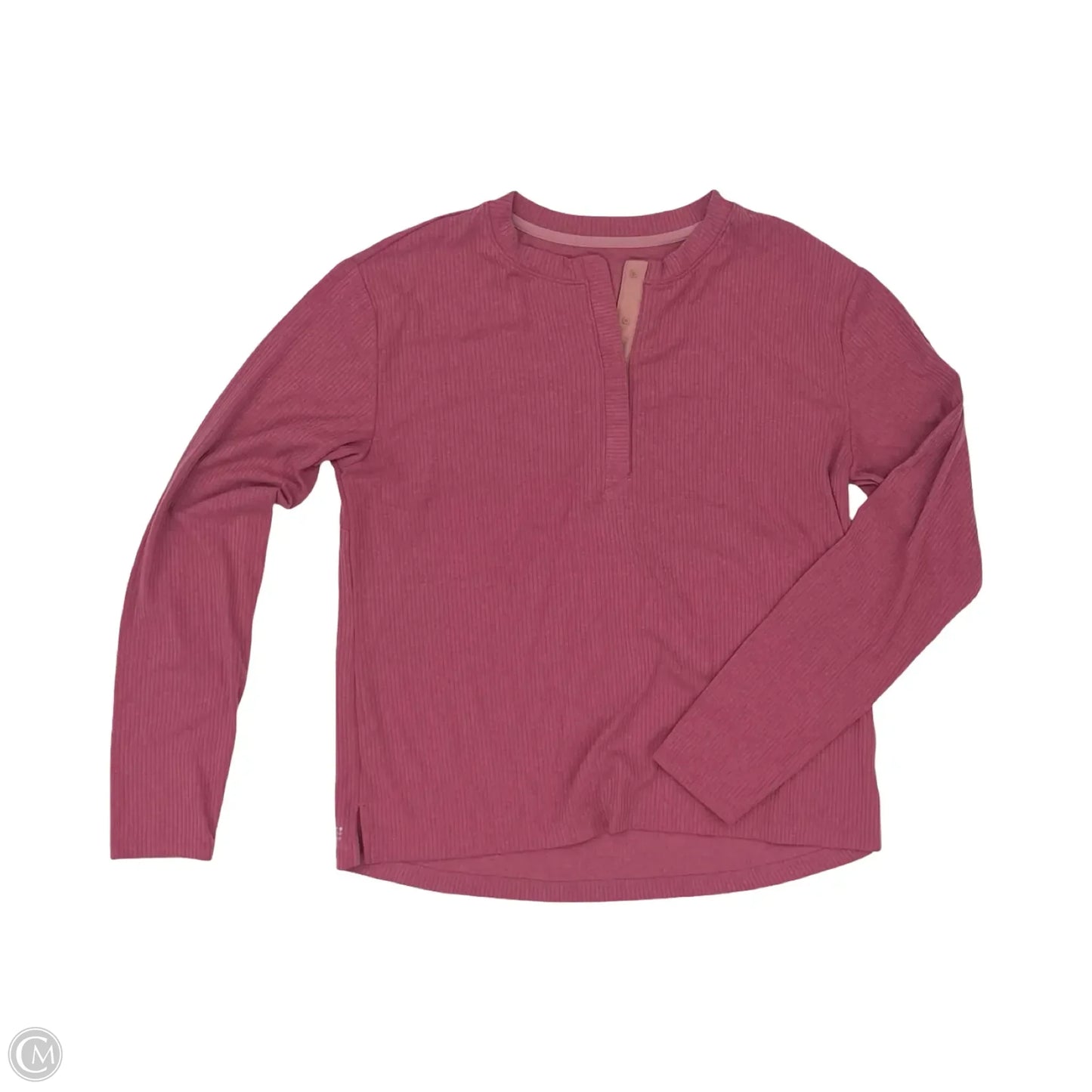 Top Long Sleeve By Title Nine In Pink, Size: M