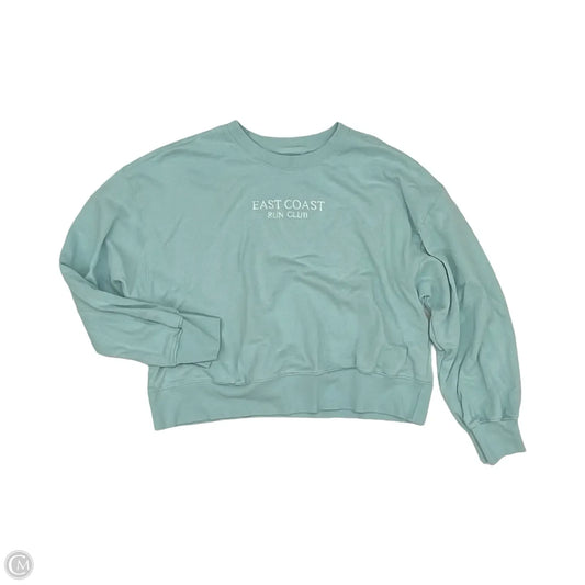 Sweatshirt Crewneck By Old Navy In Blue, Size: L