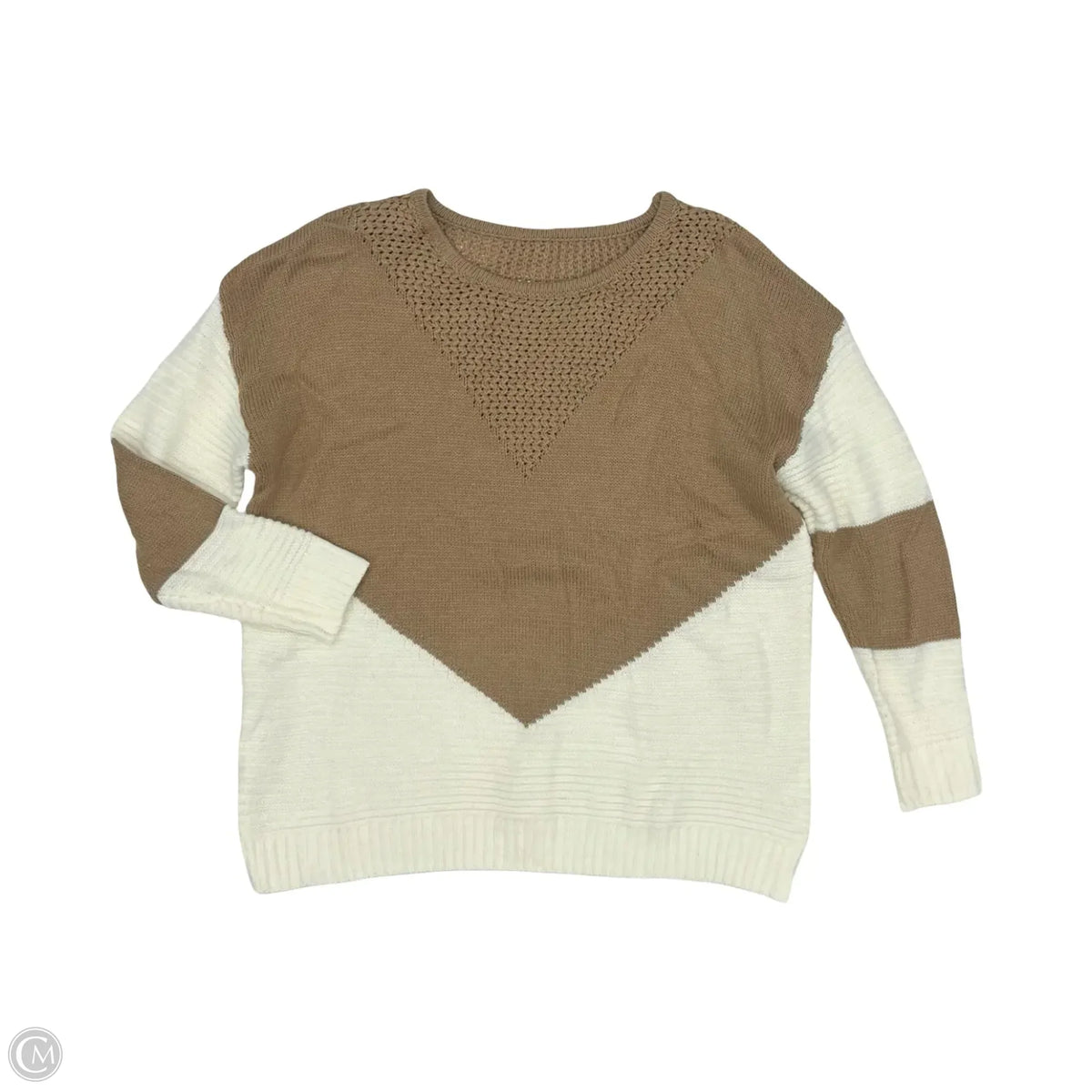 Sweater By Cme In Brown, Size: Xl