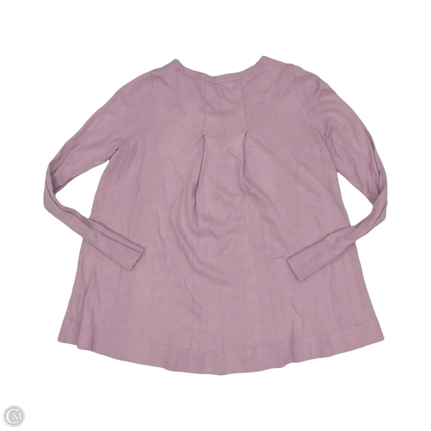 Top Long Sleeve By Loft In Purple, Size: M