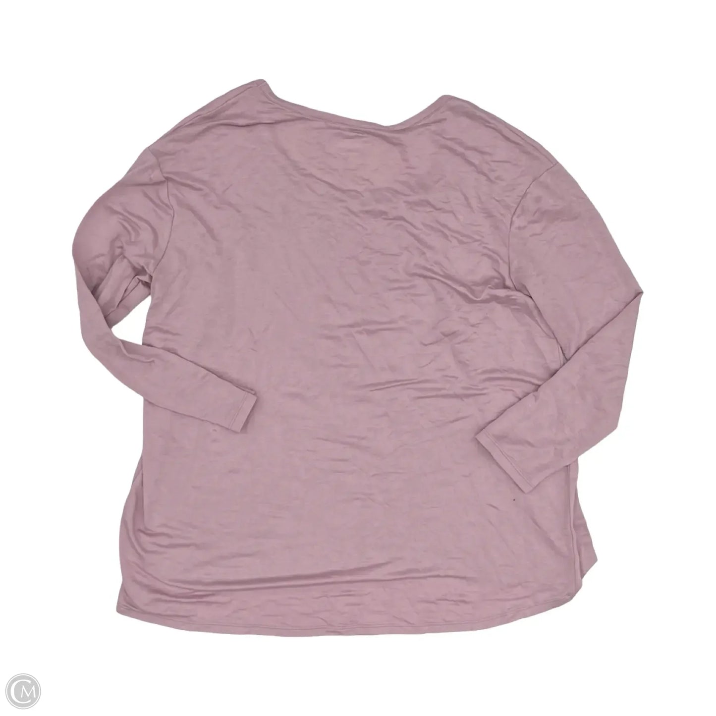 Top Long Sleeve By Lane Bryant In Purple, Size: Xl