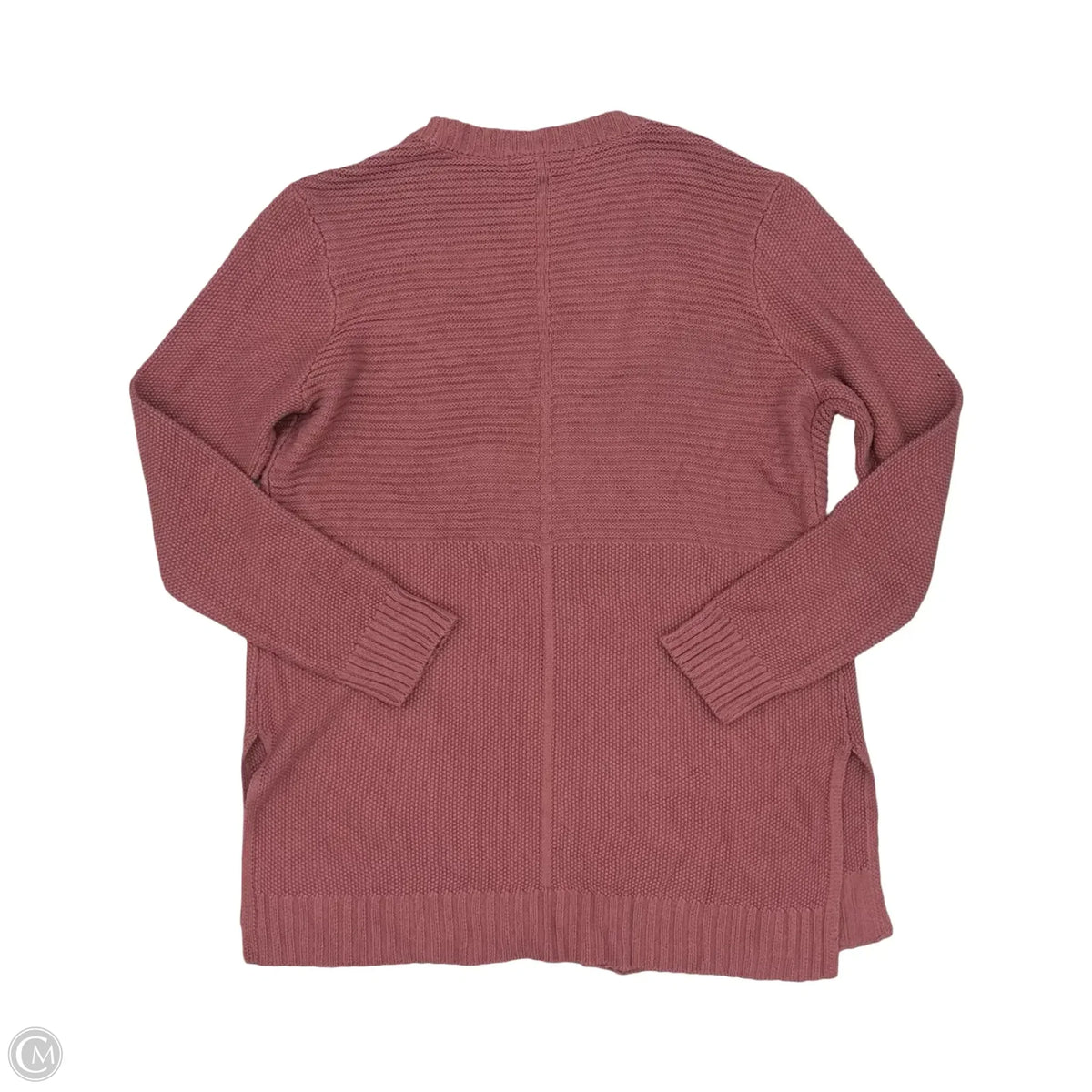 Sweater Cardigan By Marled In Pink, Size: L