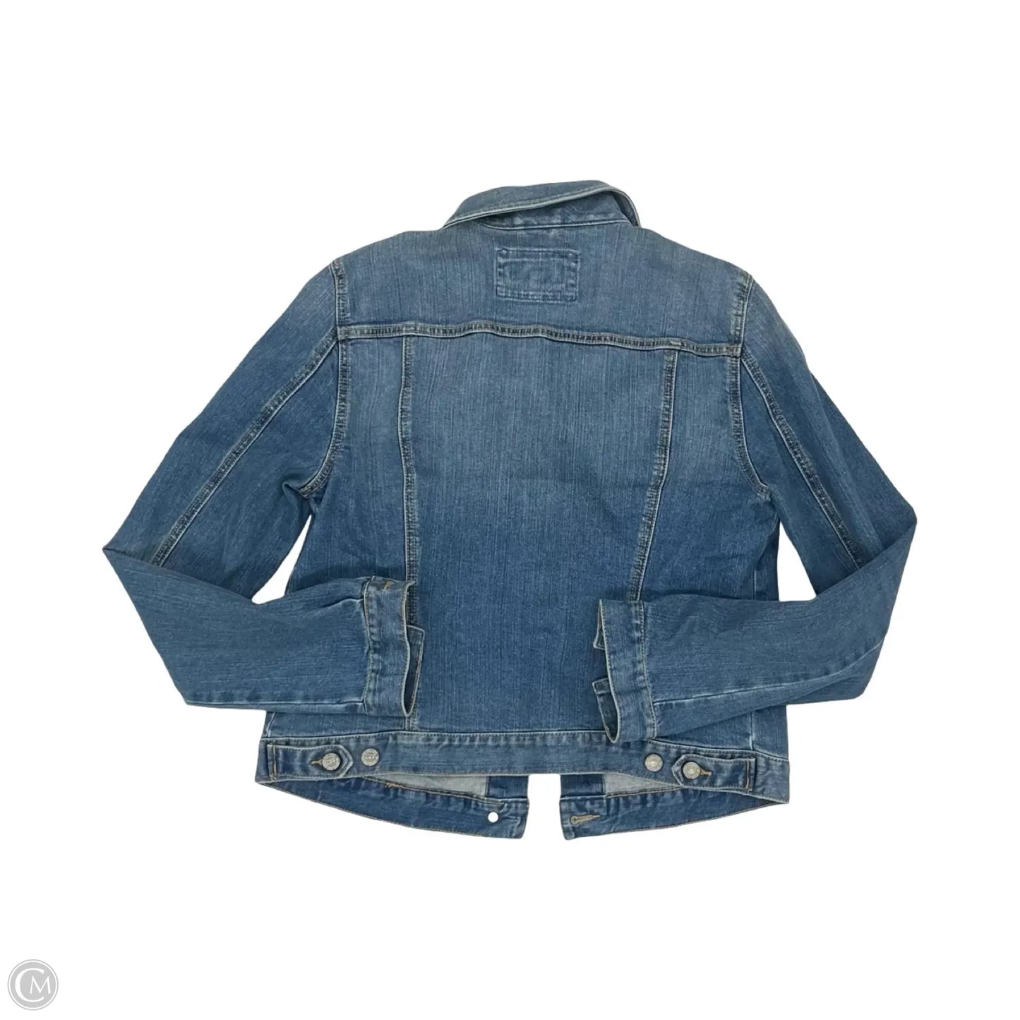 Jacket Denim By Loft In Blue Denim, Size: M