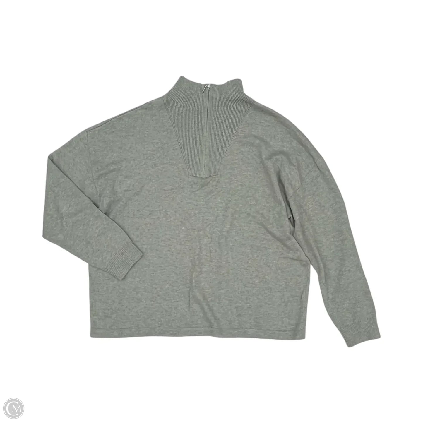 Top Long Sleeve By Haven In Grey, Size: L