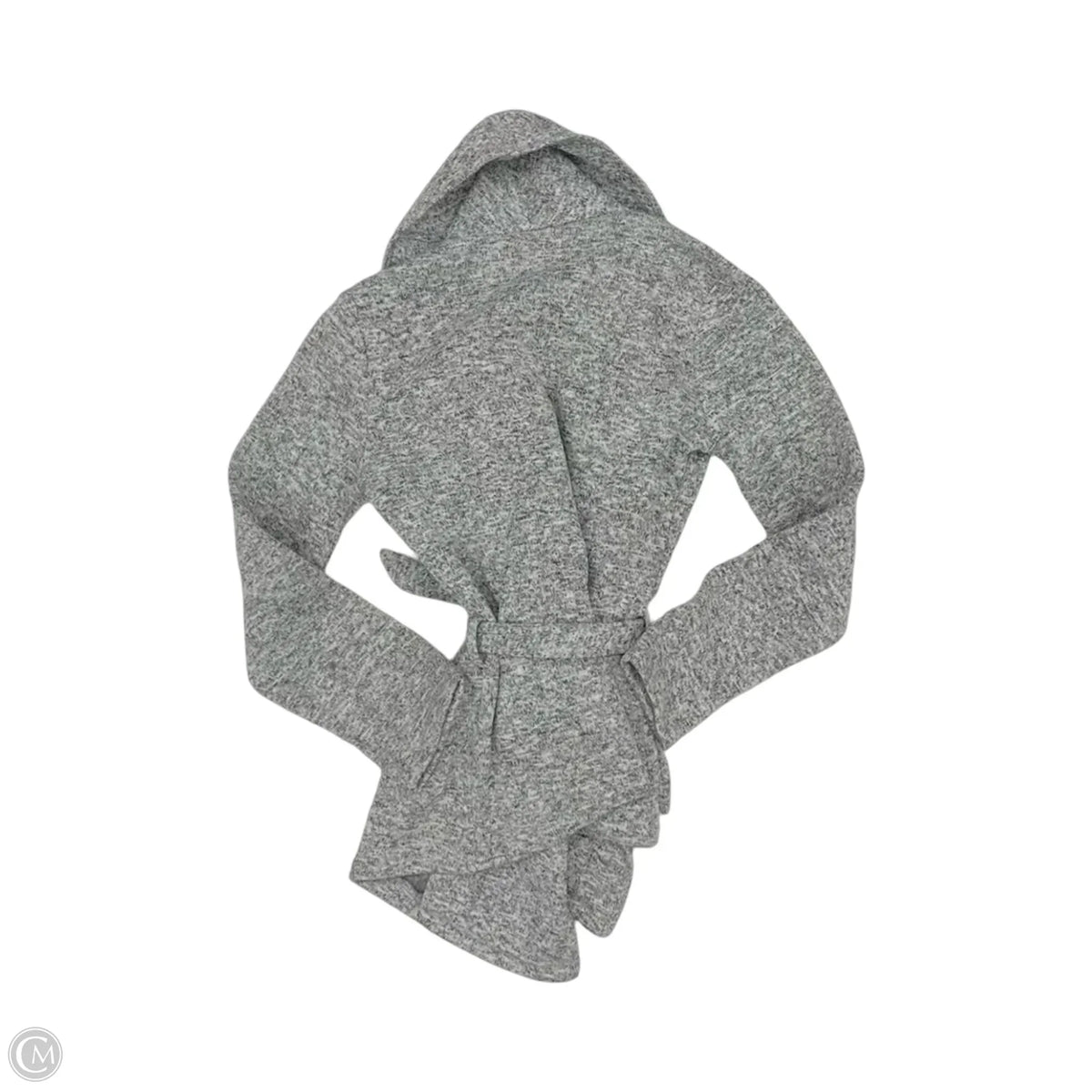 Sweater Cardigan By Jack In Grey, Size: S