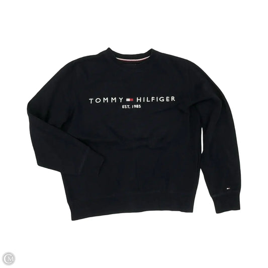 Sweatshirt Crewneck By Tommy Hilfiger In Blue, Size: M