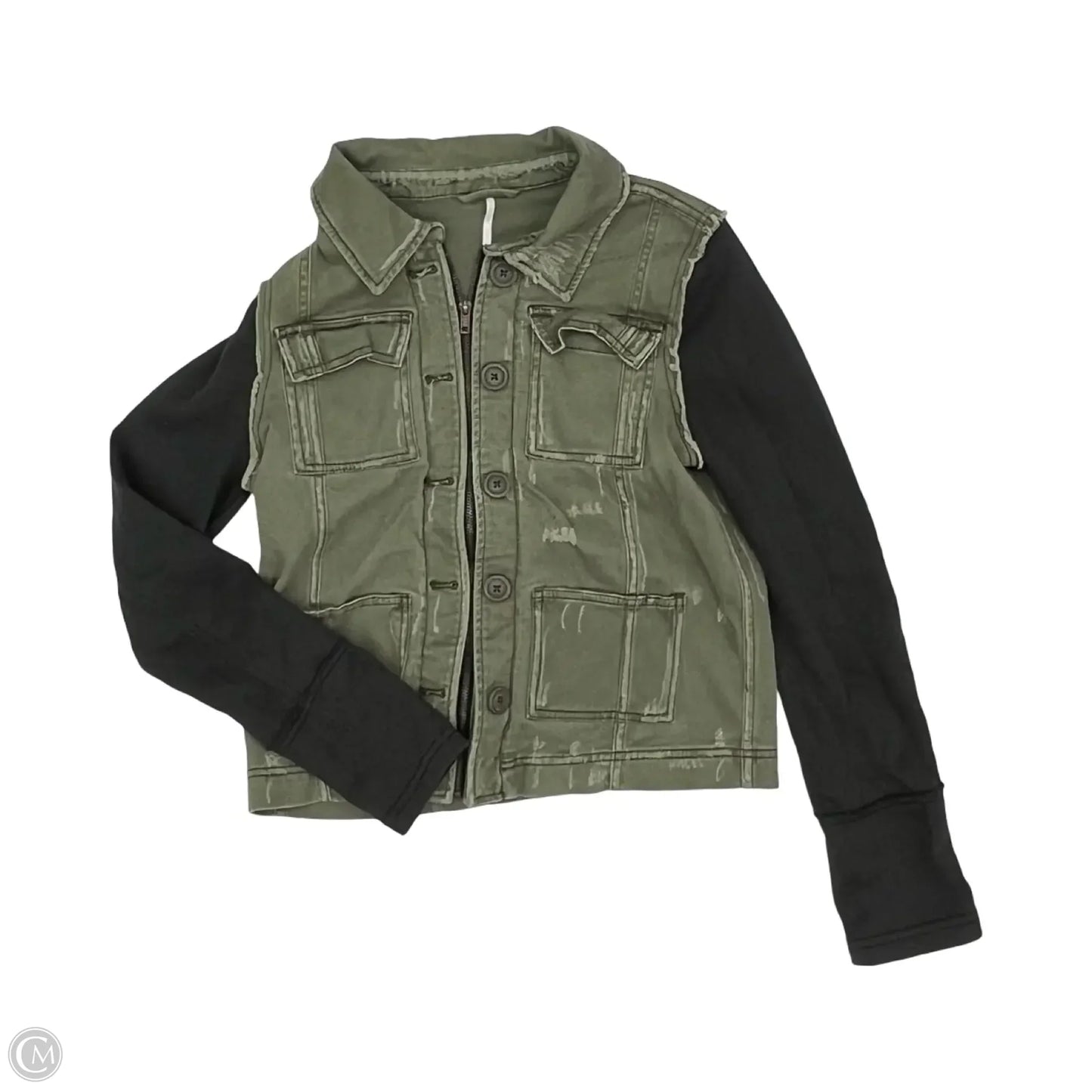 Jacket Other By Free People In Green, Size: S