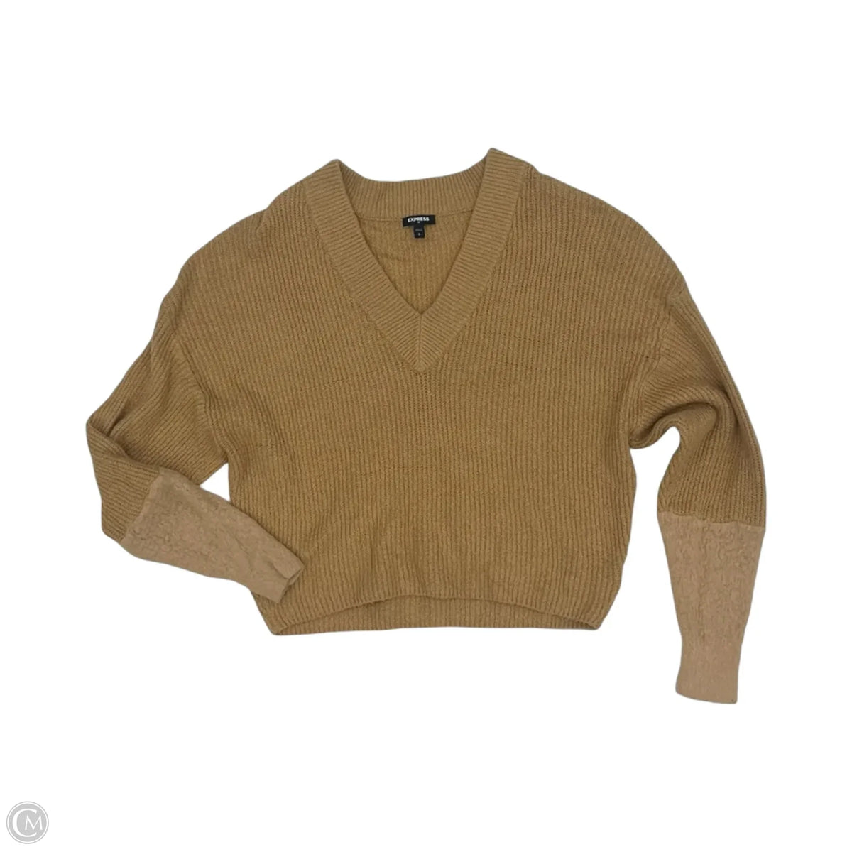 Sweater By Express In Tan, Size: S