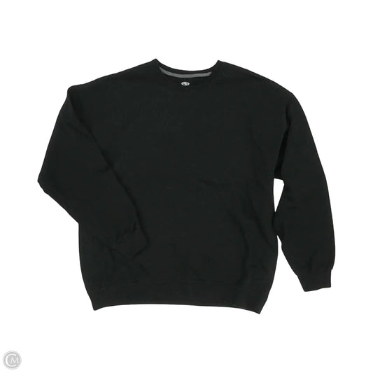 Sweatshirt Crewneck By Athletic Works In Black, Size: Xl