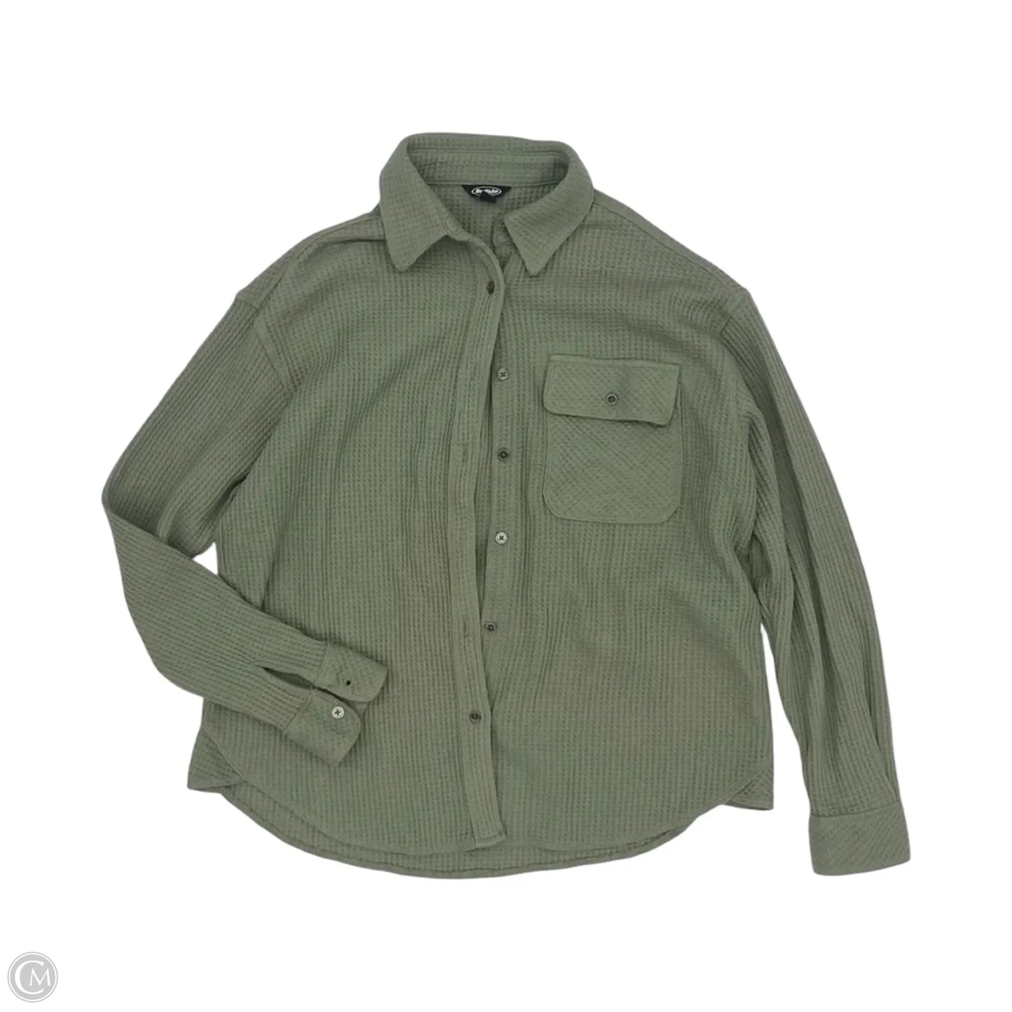 Top Long Sleeve By Clothes Mentor In Green, Size: Xs