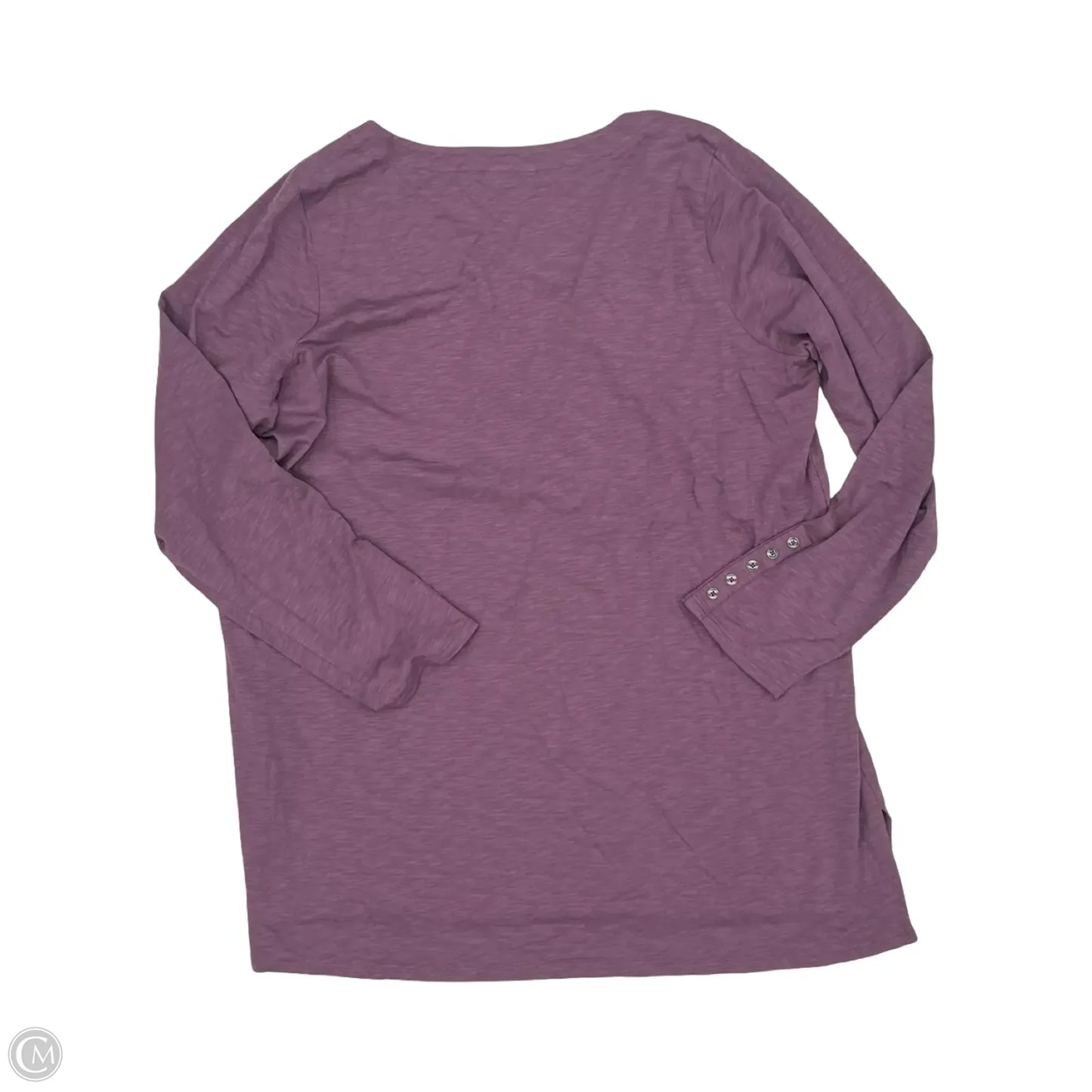 Top Long Sleeve By J. Jill In Purple, Size: L