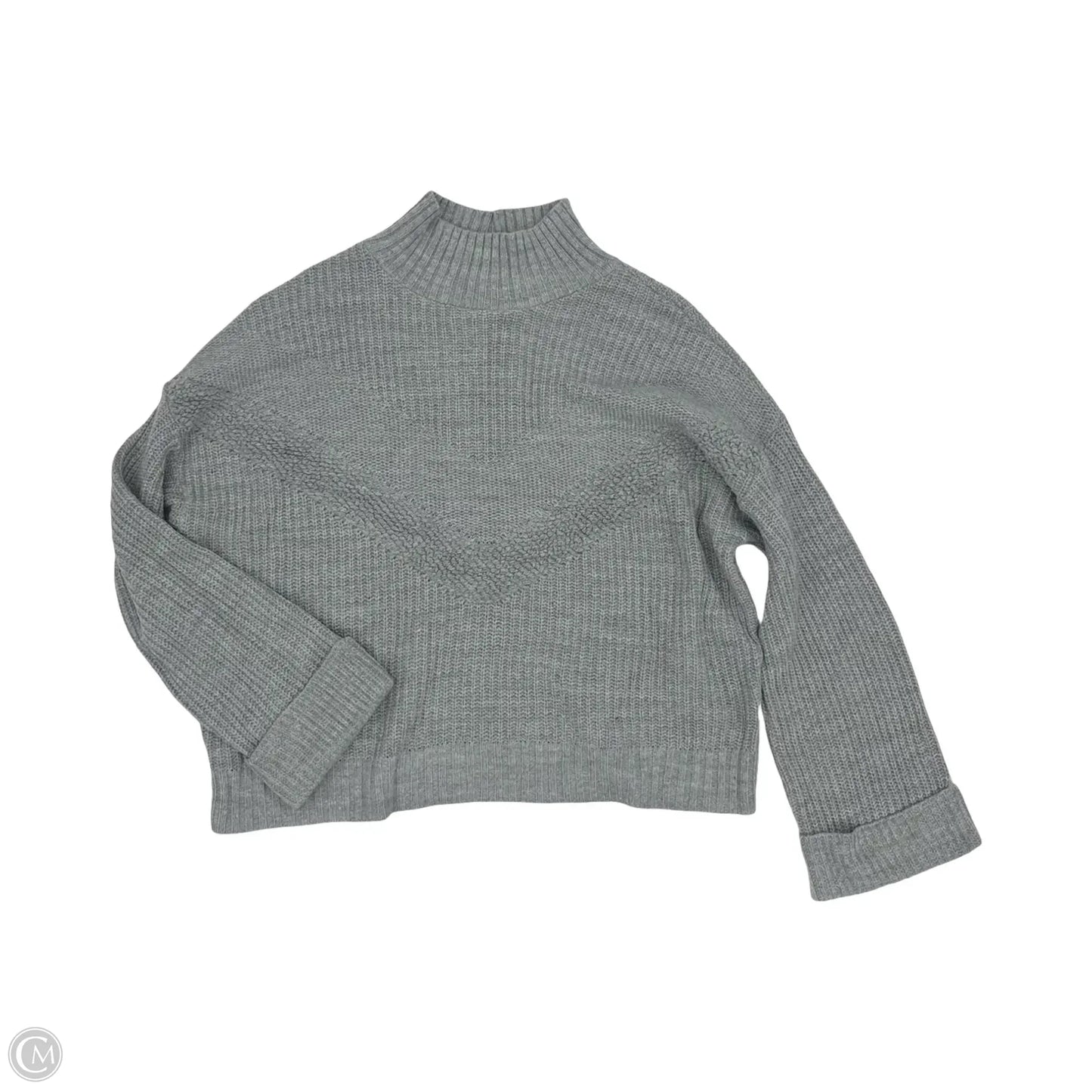 Sweater By Express In Grey, Size: L