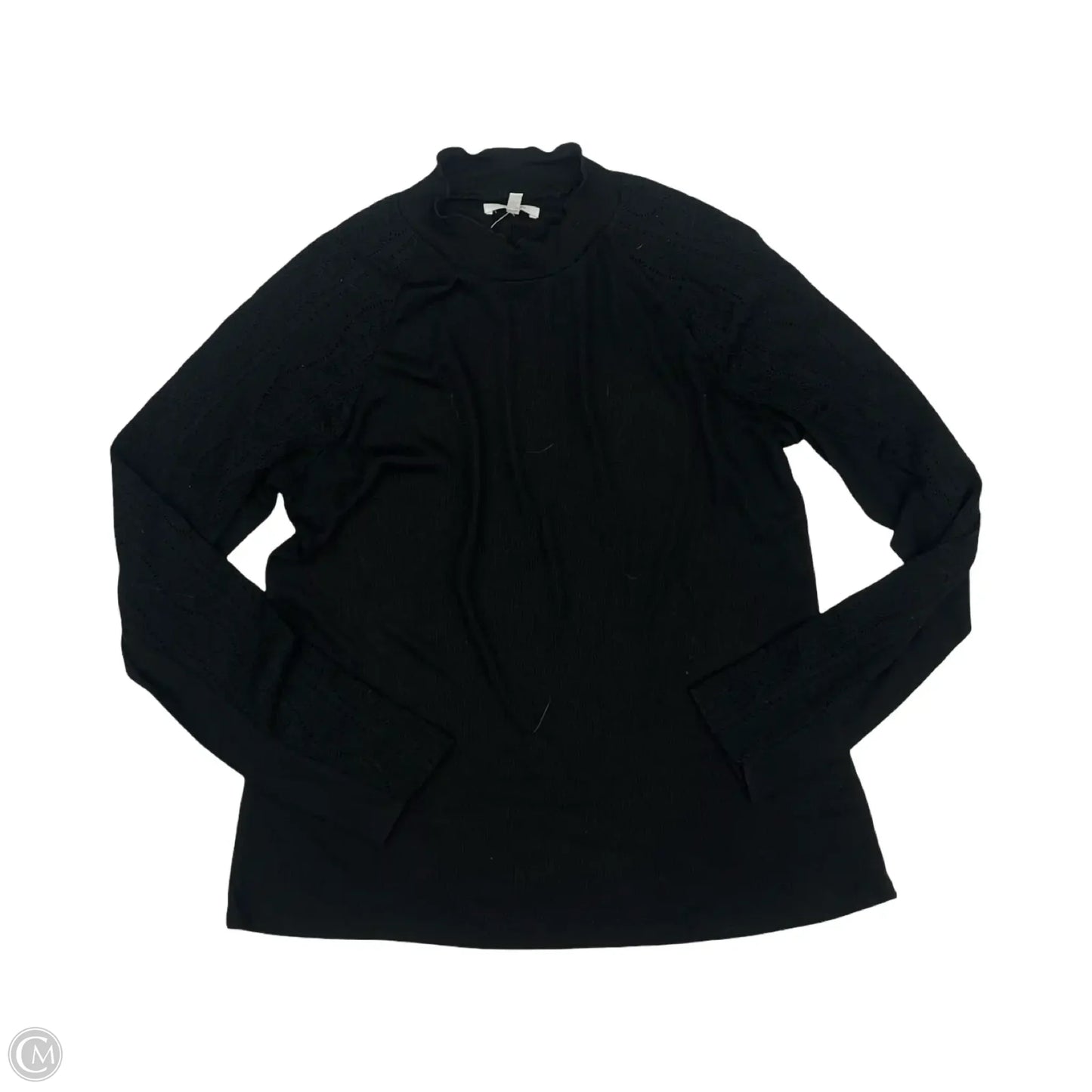 Top Long Sleeve By Maurices In Black, Size: Xl