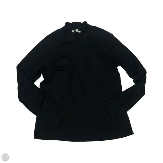 Top Long Sleeve By Maurices In Black, Size: Xl